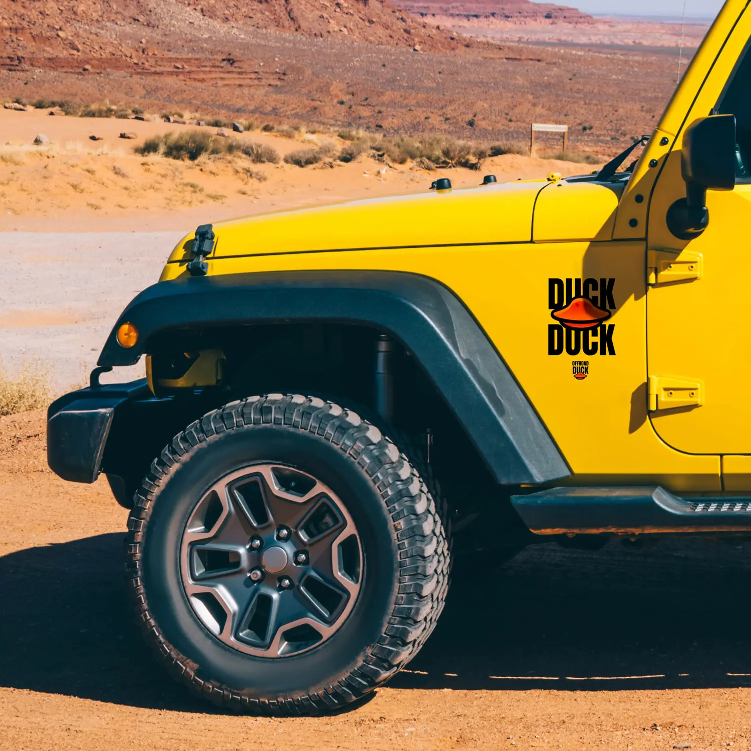 Sticker Fender Duck Duck